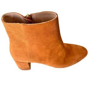 BRUNO MAGLI Jenny Leather Boots in Cognac Color Size US 9.5 EU 40